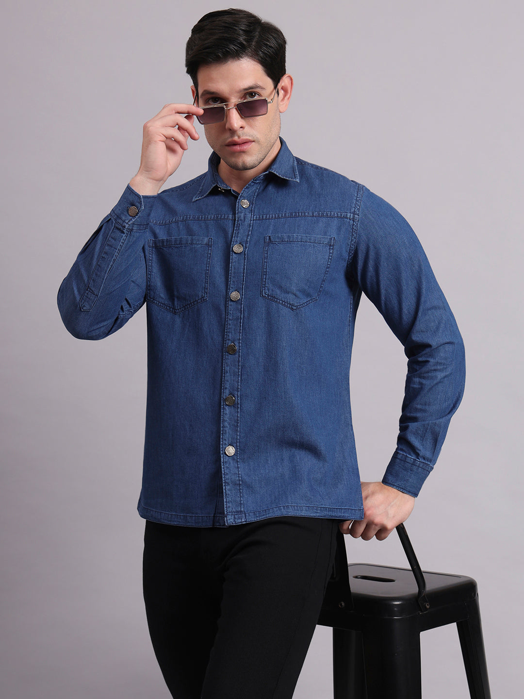 Blanford Deep Indigo Denim Overshirt