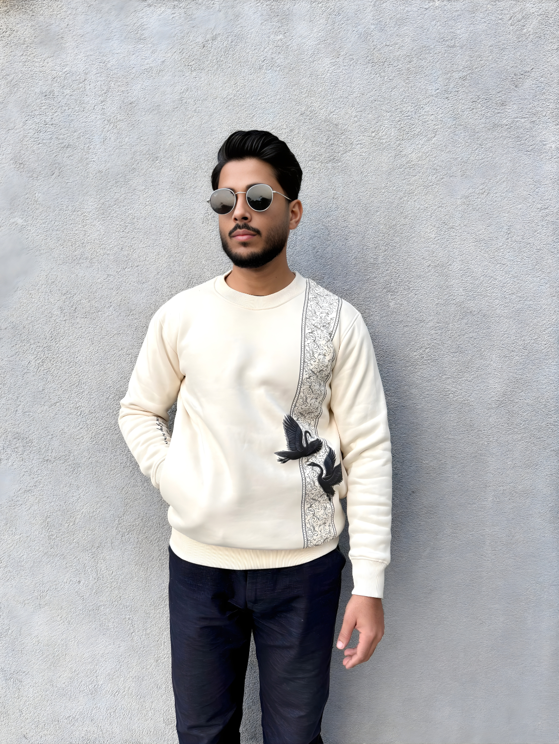 Ivory Wings Sweatshirt