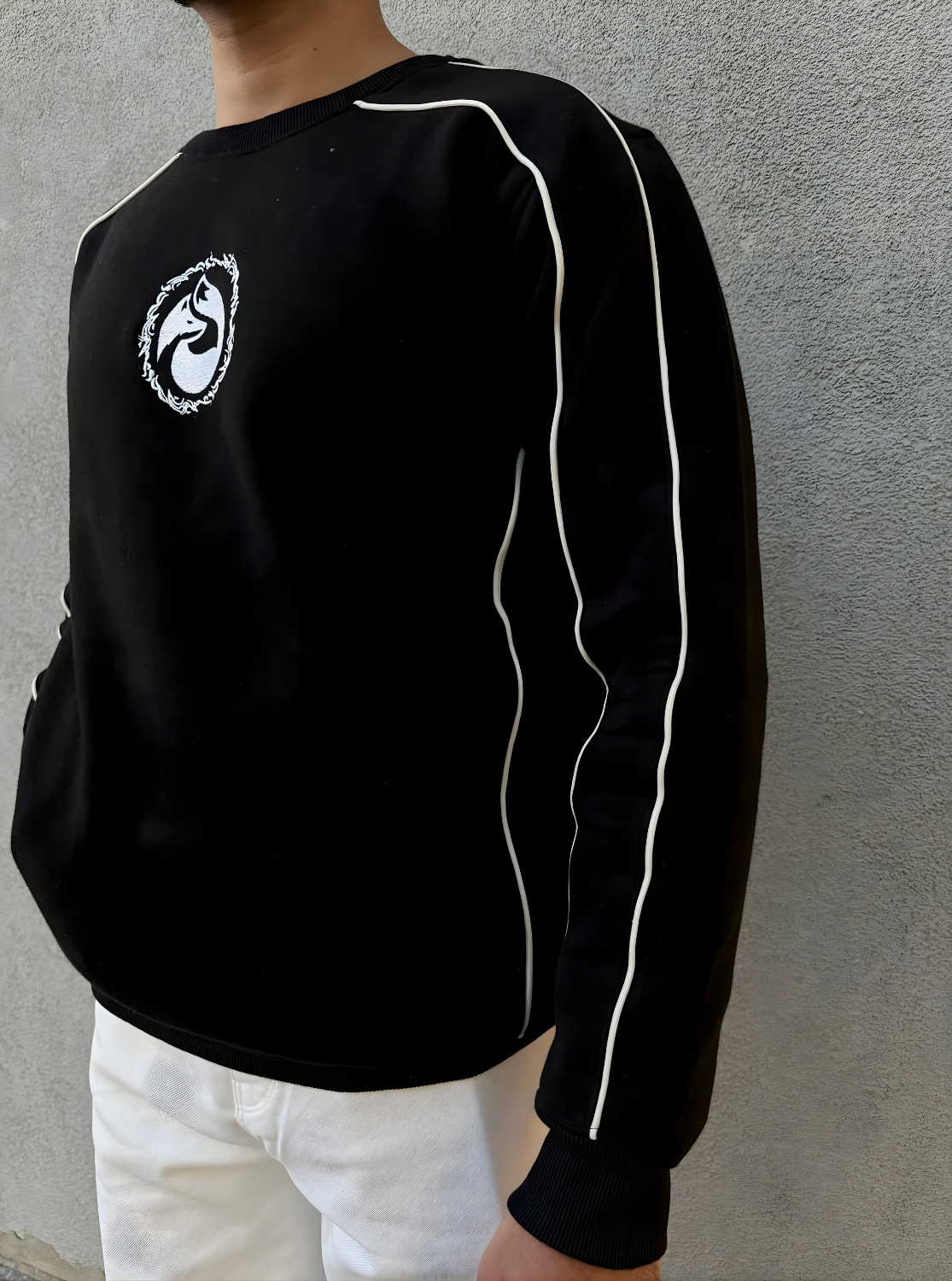 Blackline Crest Sweatshirt