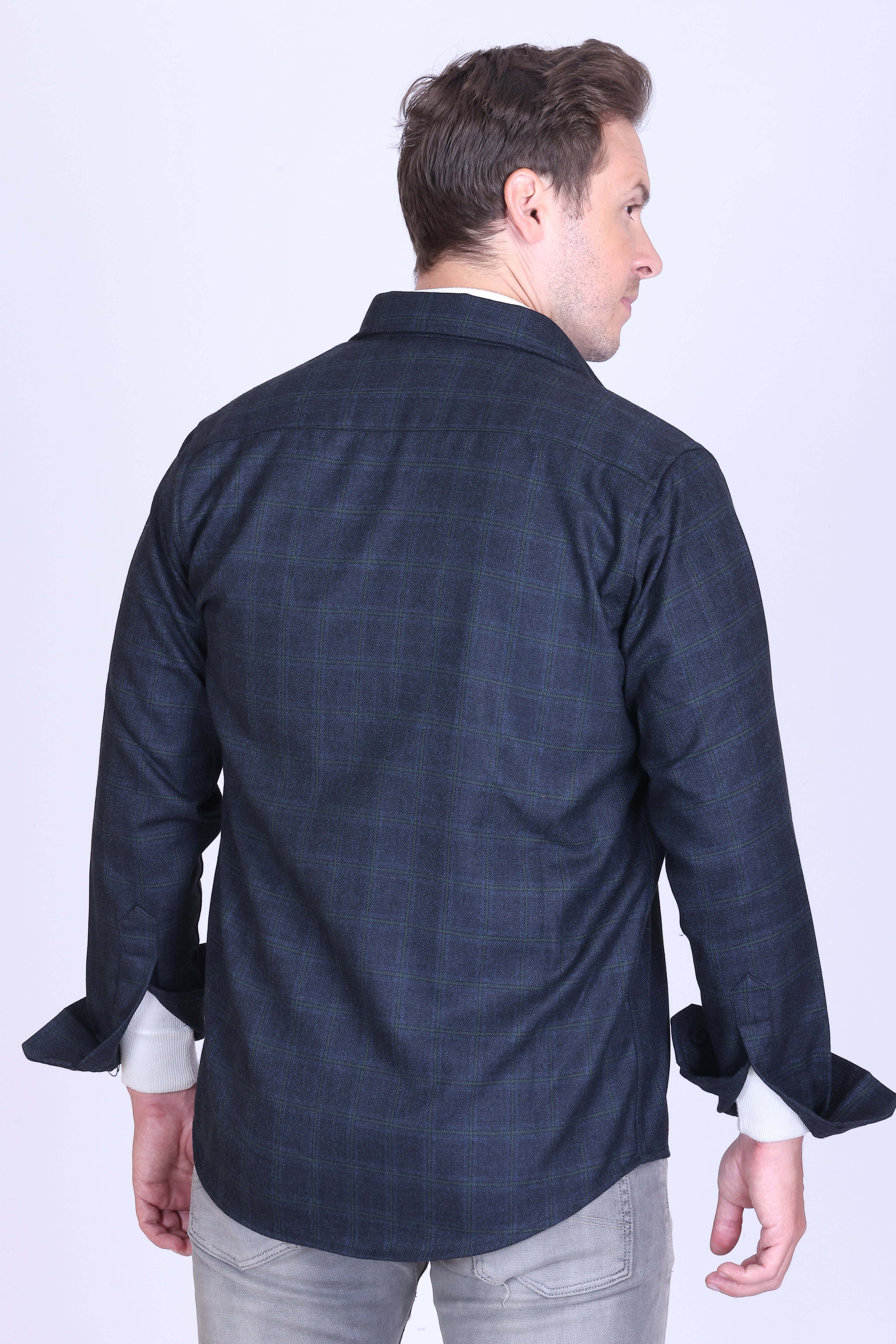 Ashwood Check Wool Shacket