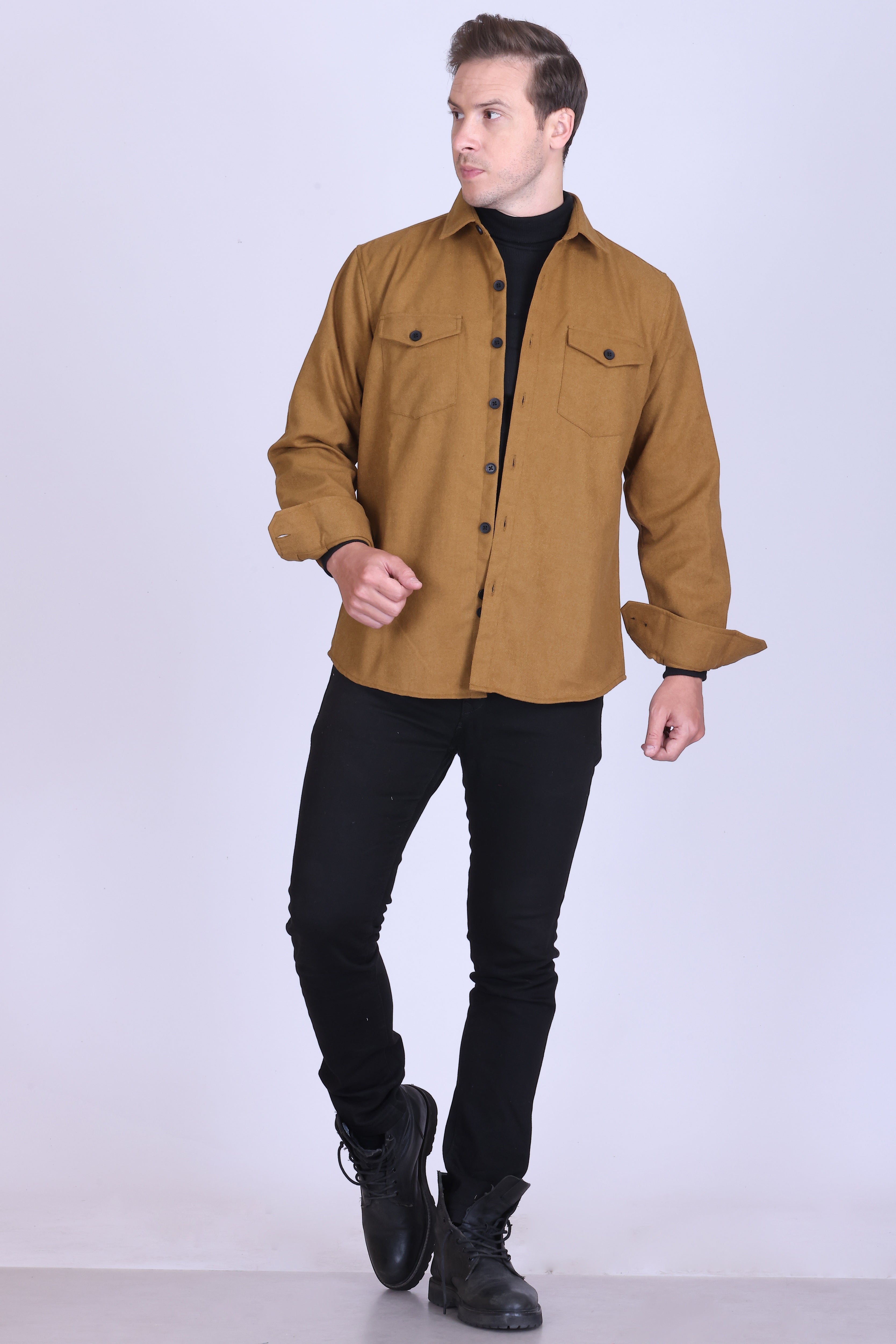 Amber Twill Overshirt