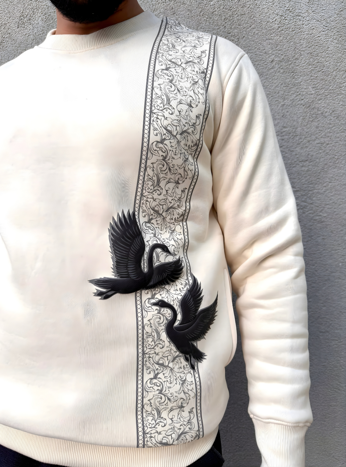 Ivory Wings Sweatshirt