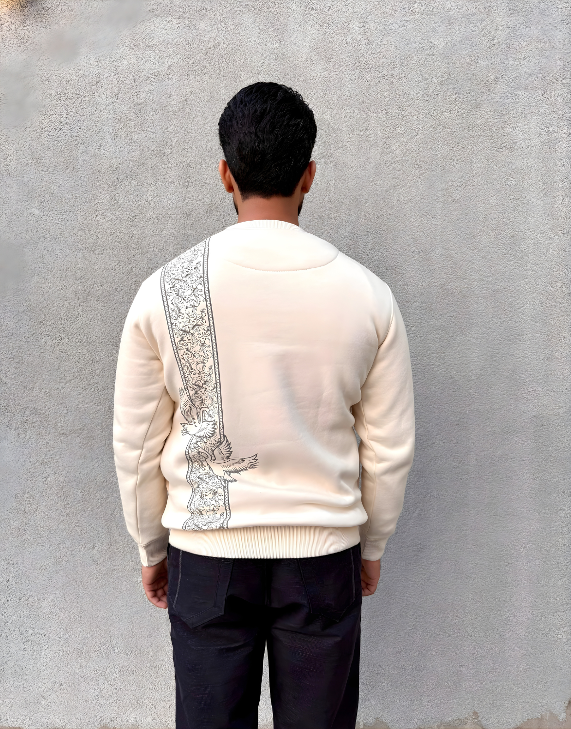 Ivory Wings Sweatshirt