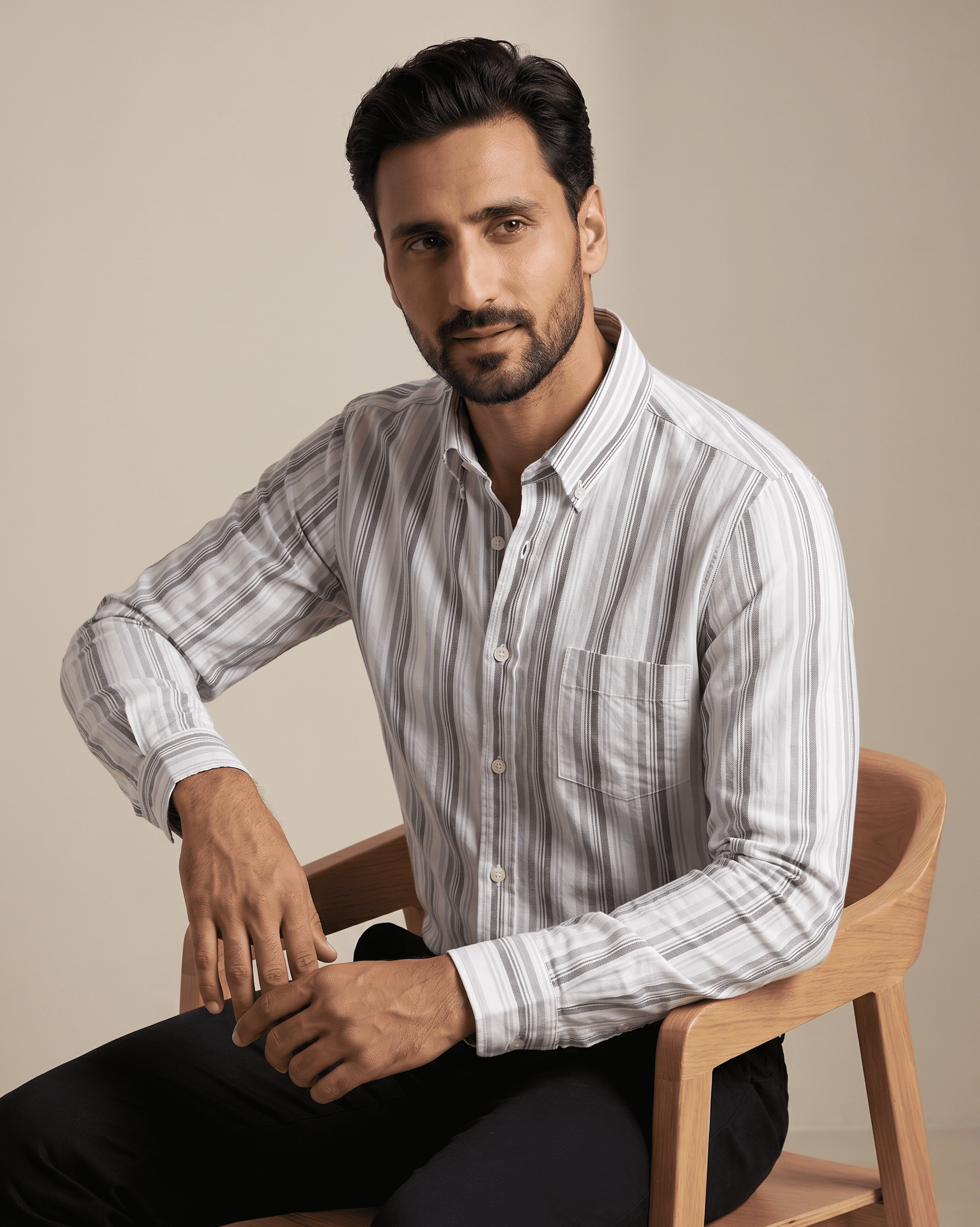 Ashline Oxford Stripe Shirt