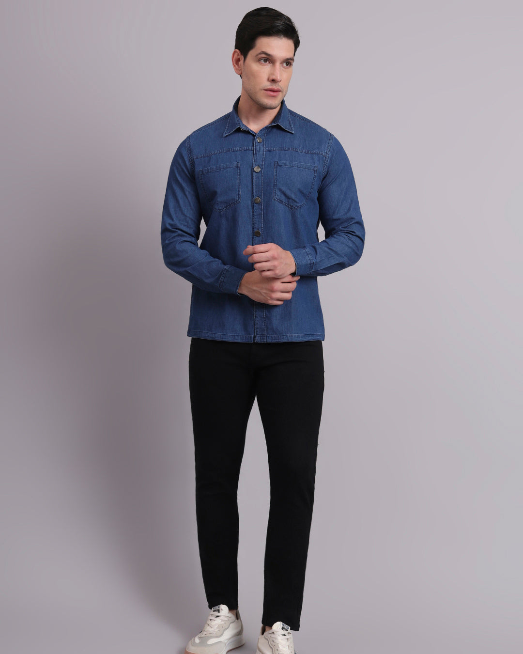 Blanford Deep Indigo Denim Overshirt
