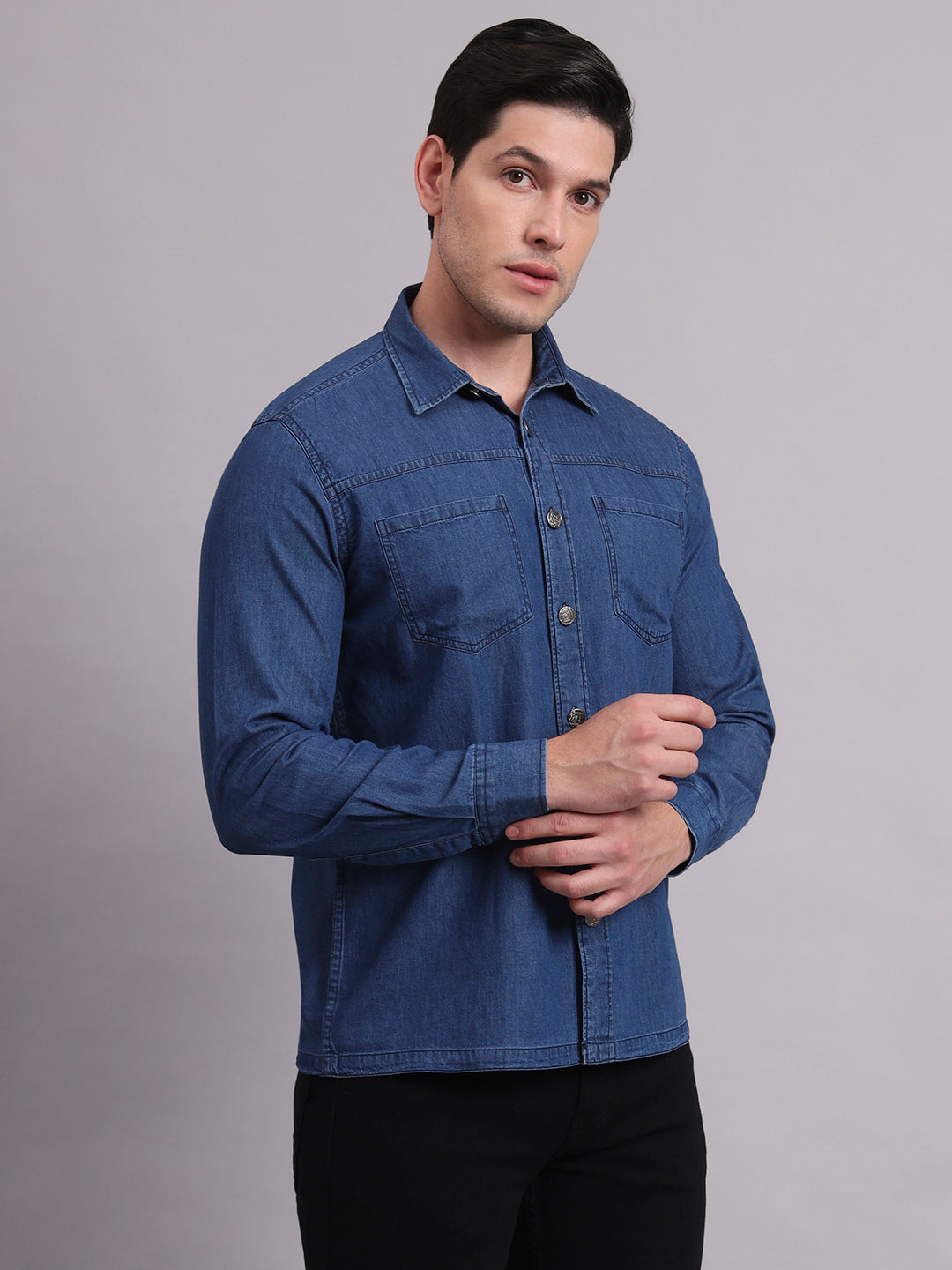 Blanford Deep Indigo Denim Overshirt