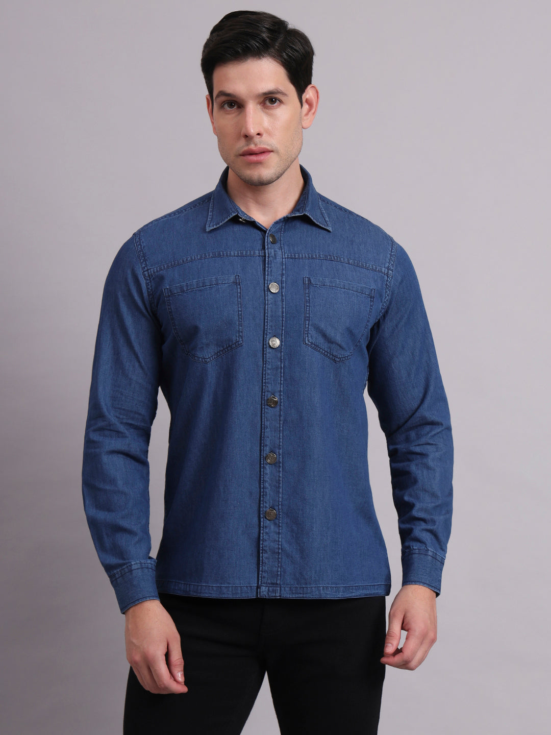 Blanford Deep Indigo Denim Overshirt