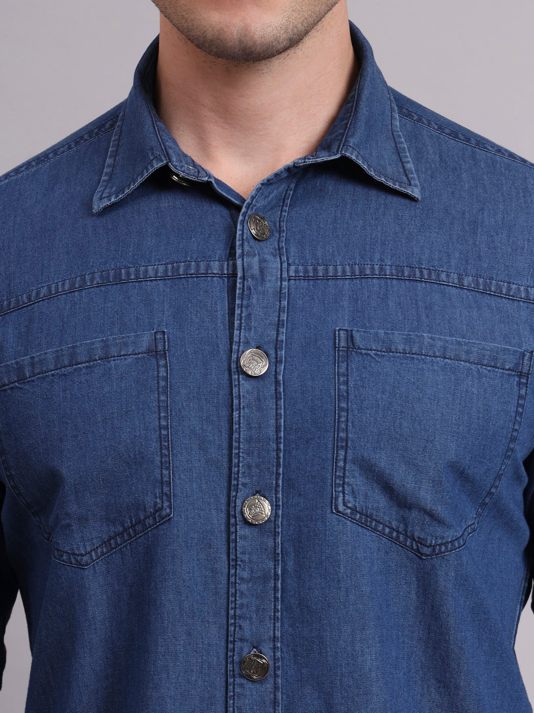 Blanford Deep Indigo Denim Overshirt