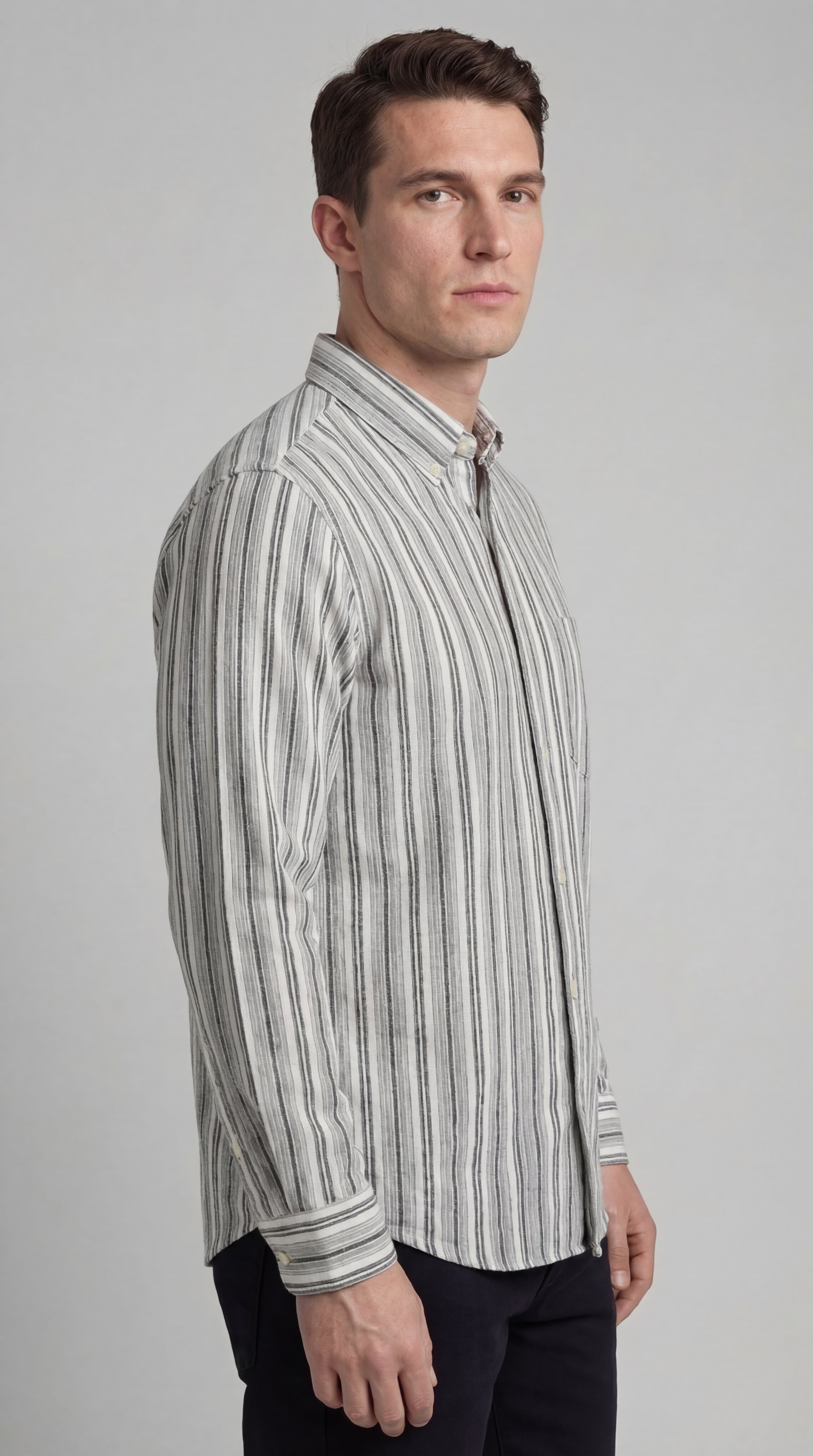 White Stripe Shirt
