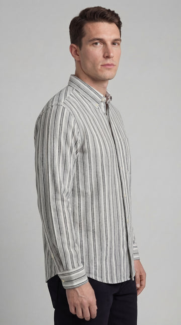 White Stripe Shirt
