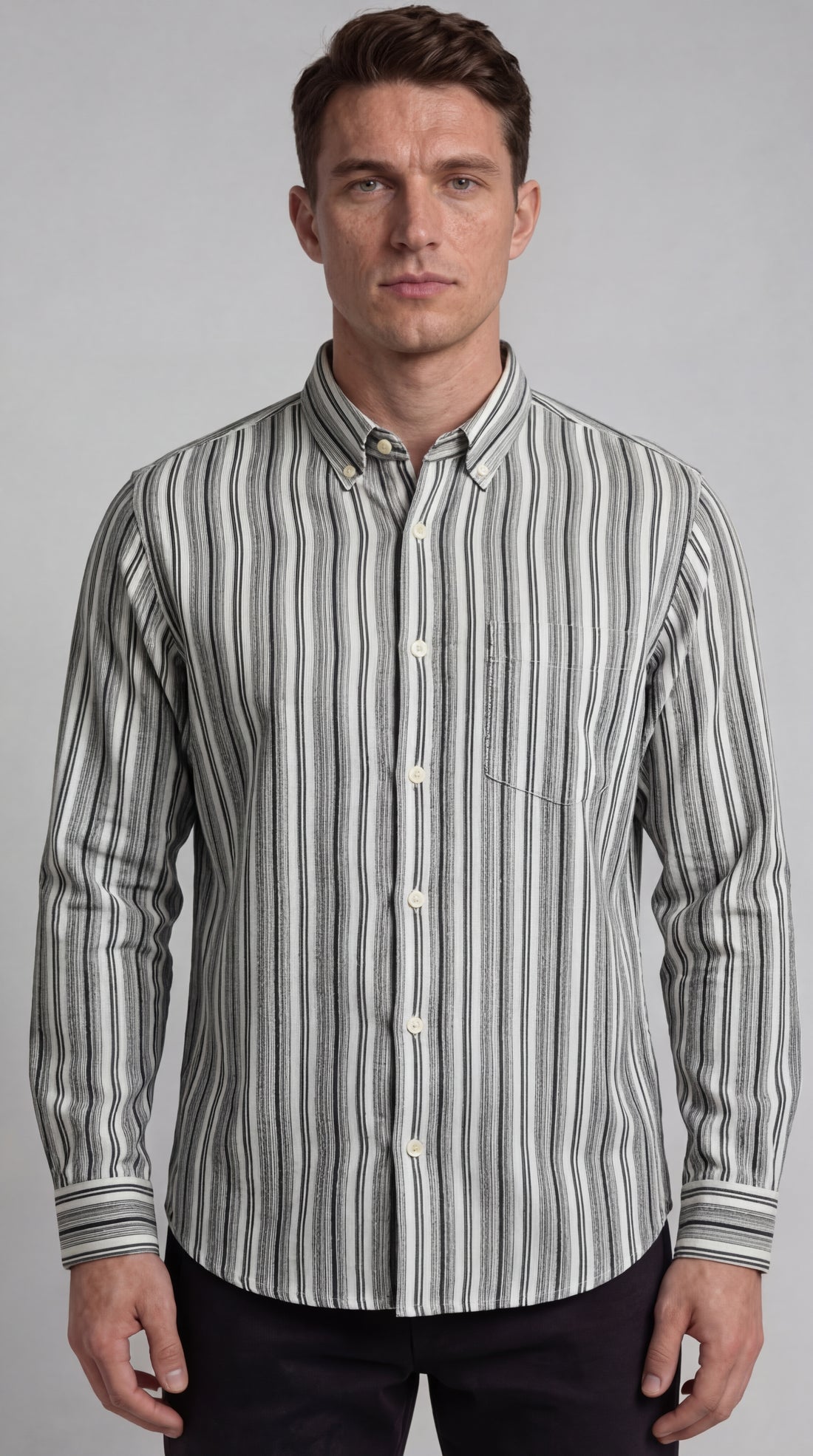 White Stripe Shirt
