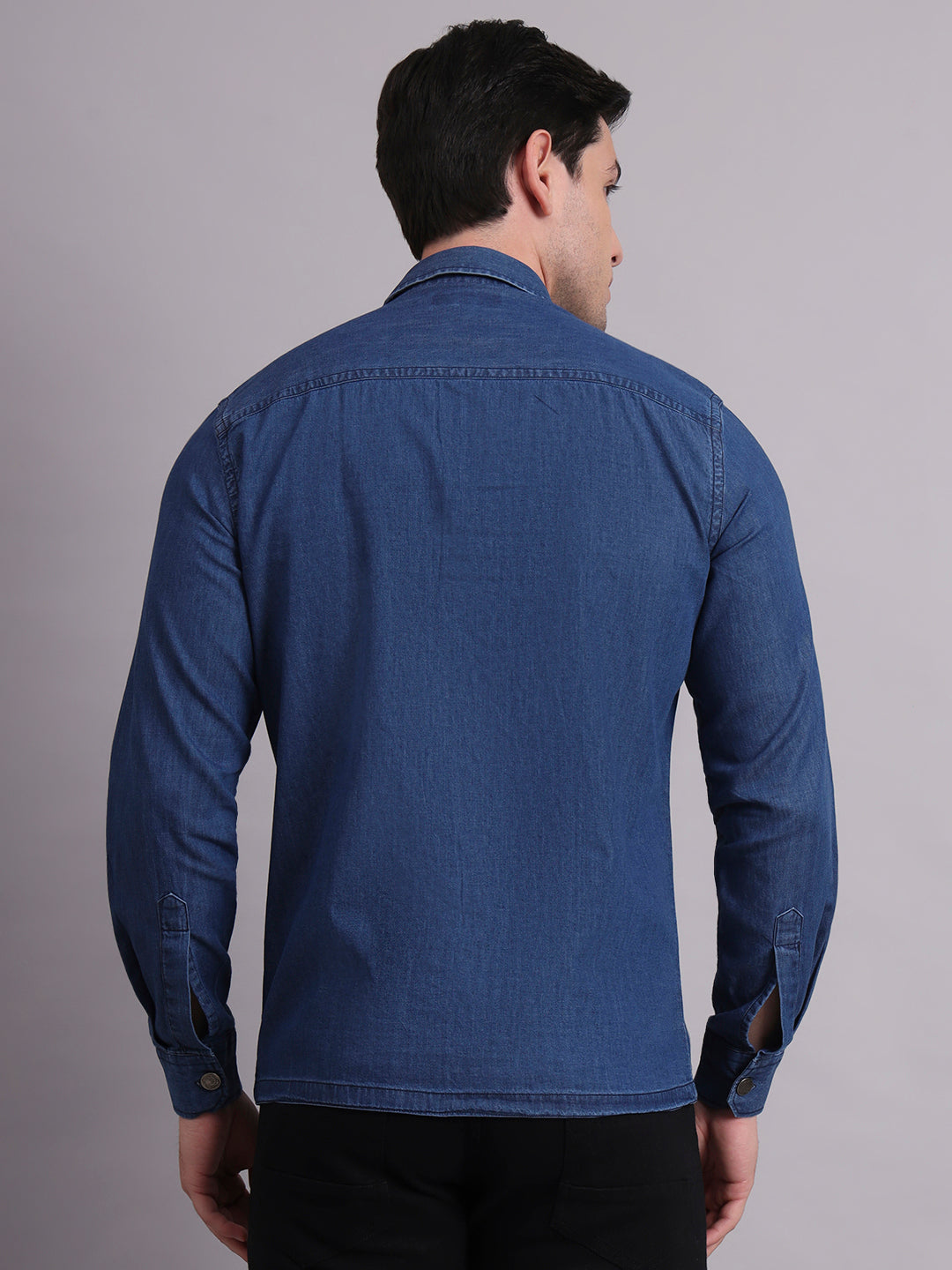 Blanford Charcoal Denim Shirt